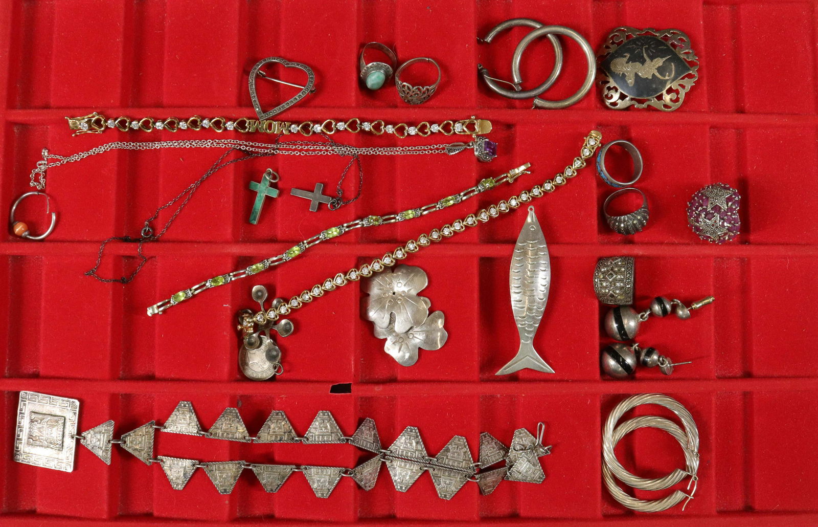 STERLING SILVER JEWELRY LOT (1 of 5)
