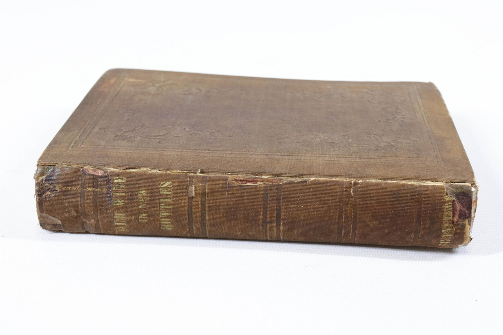 "OLD WINE IN NEW BOTTLES" BY; GARDNER: BY; AUGUSTAS KISLEY GARDNER M.D. - C.S. FRANCIS & CO. NEW YORK, 1848 7 1/2" X 5 1/4"