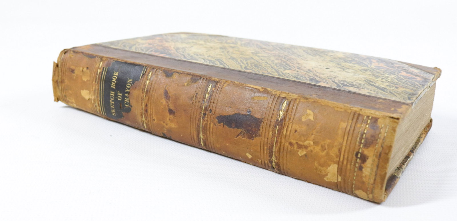 SKETCHBOOK OF GEOFFREY CRAYON: CAREY & LEA, 1834 7 1/4" X 4 3/4"