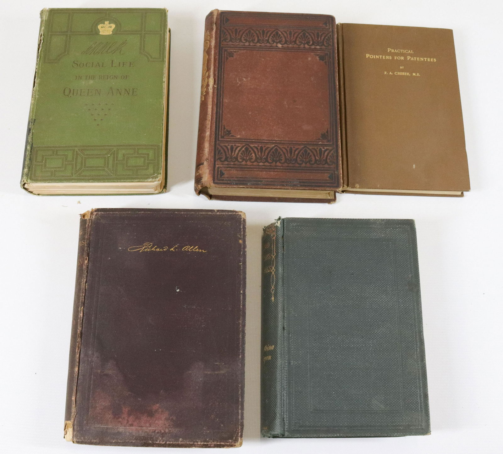 EARLY BOOK LOT (1 of 2)