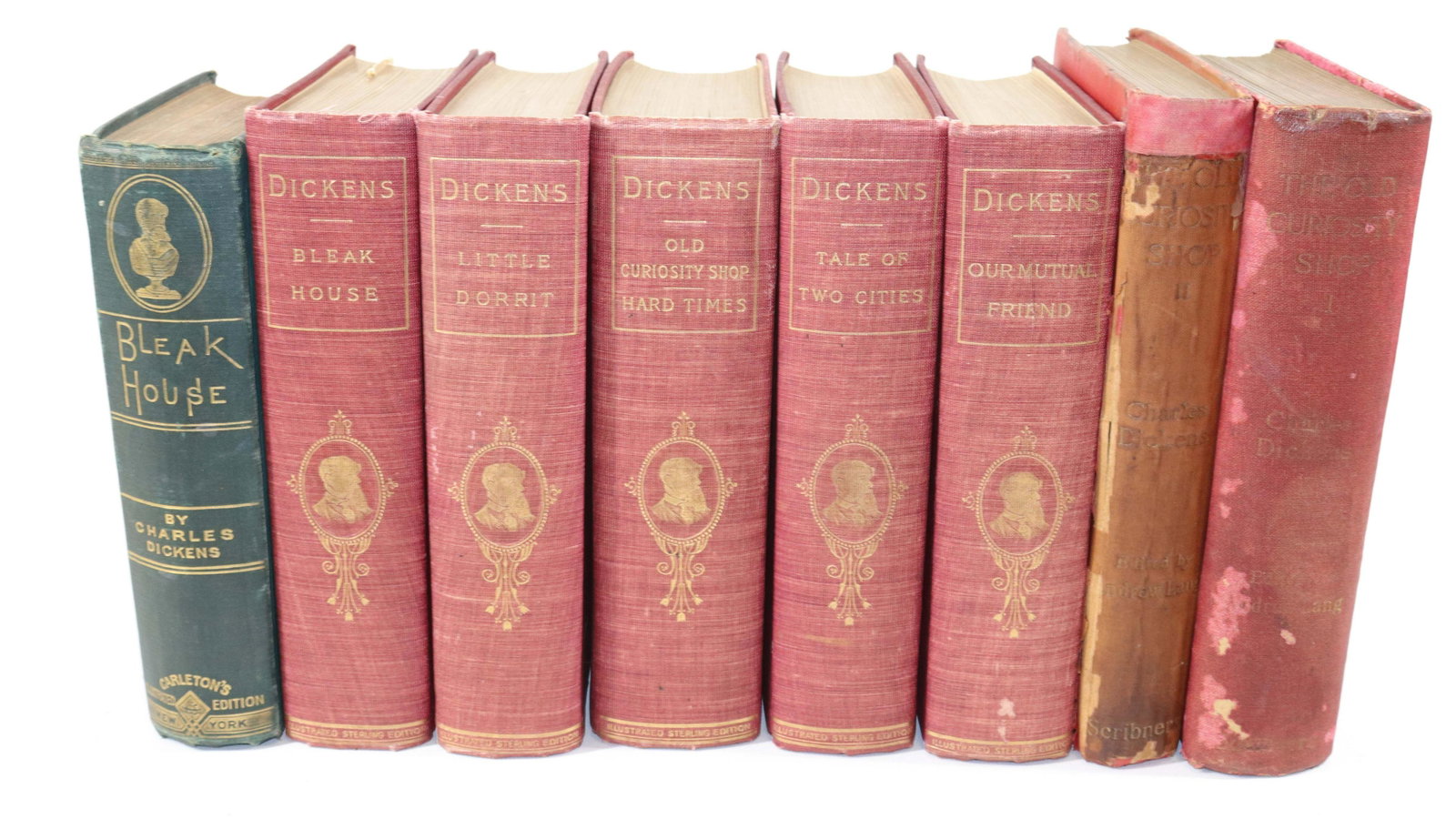 LOT OF (4) CHARLES DICKENS BOOKS: ANDREW LANG (2) BOOKS - INTRODUCTION & NOTES 1897