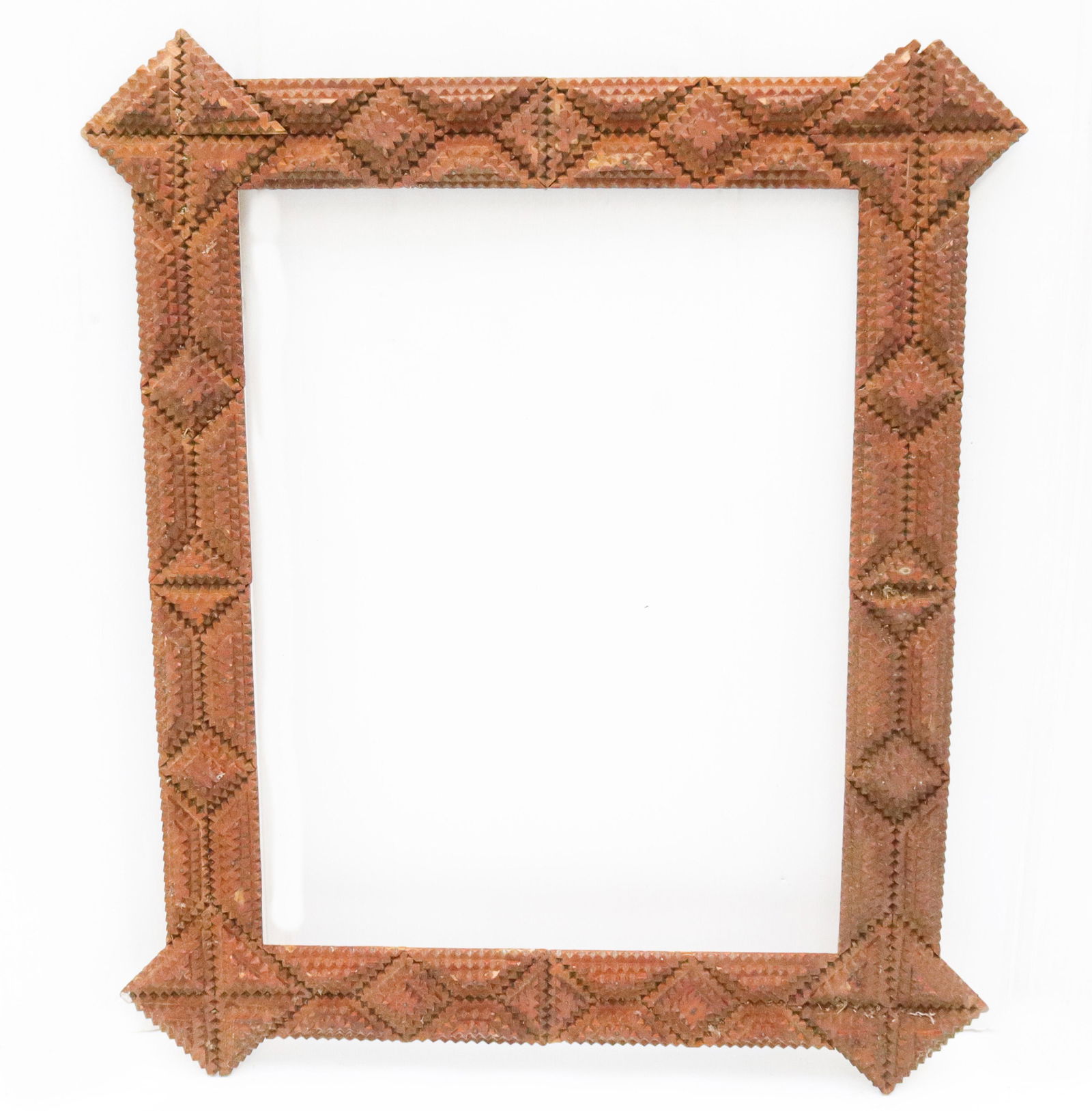 WOODEN CHIP CARVED FRAME (1 of 4)