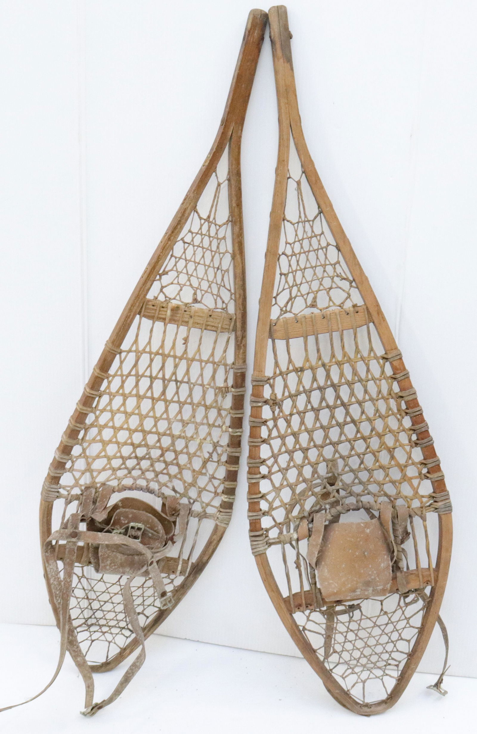 PAIR OF VINTAGE SNOWSHOES (1 of 2)