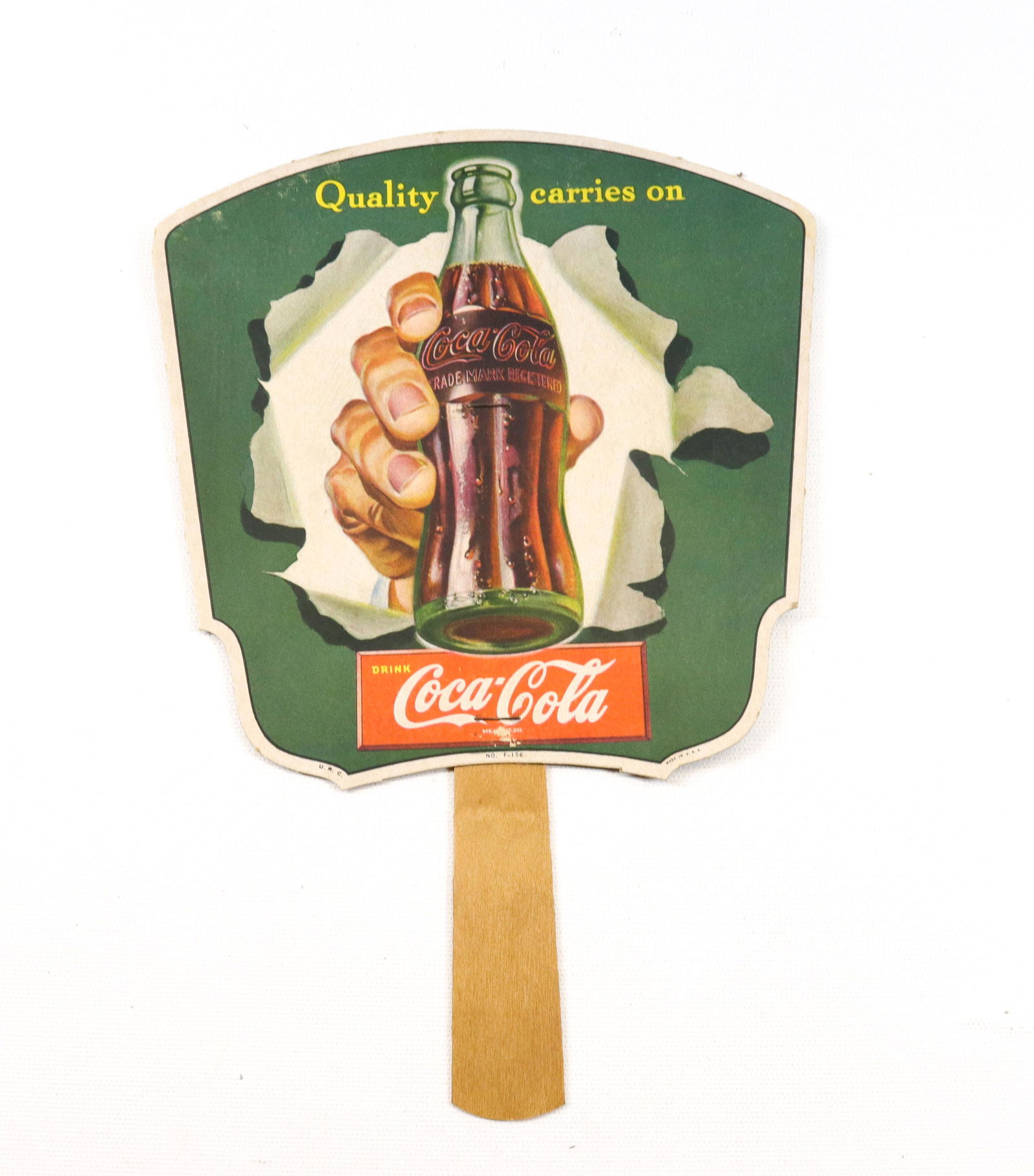 1940S COCA COLA FAN
