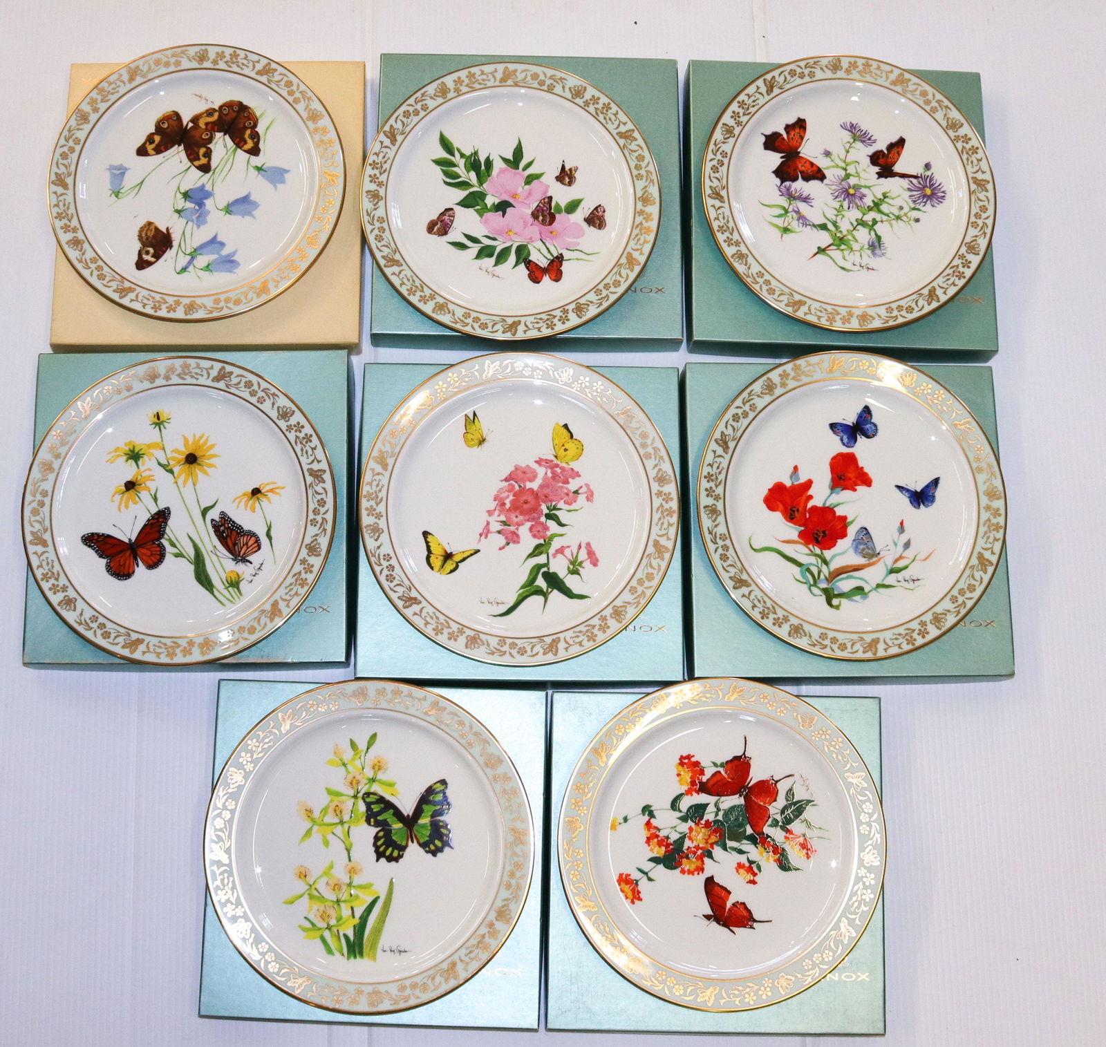 (8) LENOX PLATES IN ORIGINAL BOXES (1 of 2)