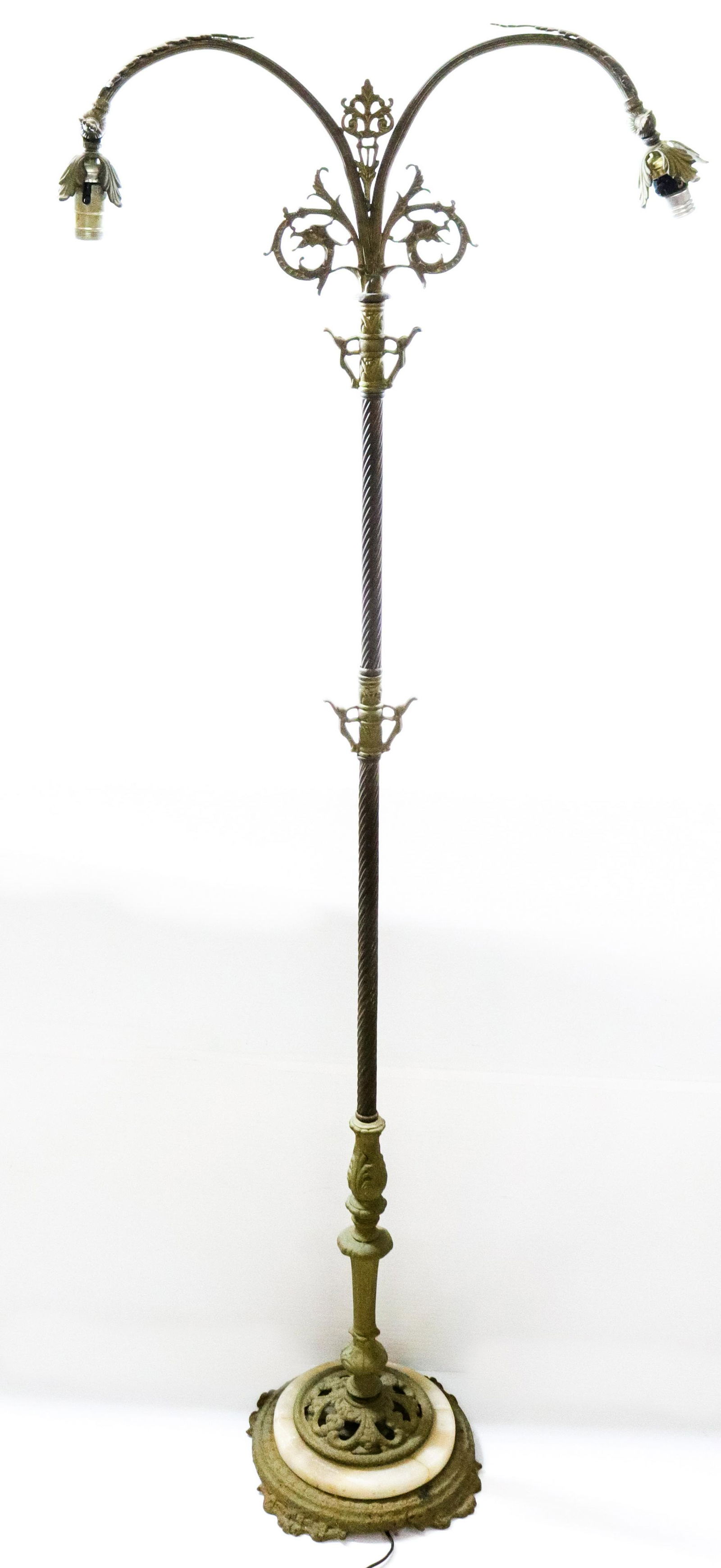 DOUBLE BRIDGE FLOOR LAMP (1 of 5)