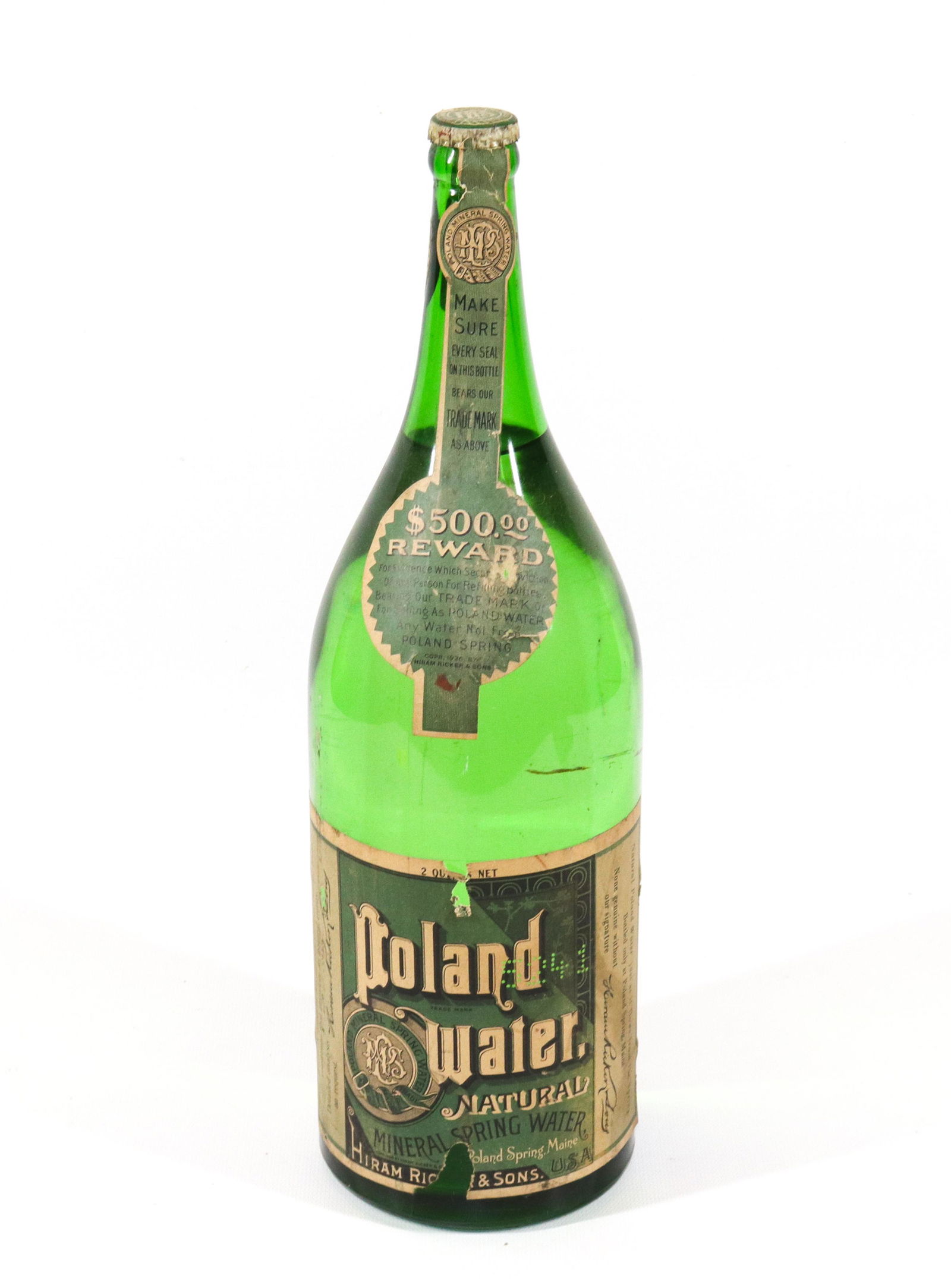 UNOPENED BOTTLE OF POLAND WATER (1 of 3)