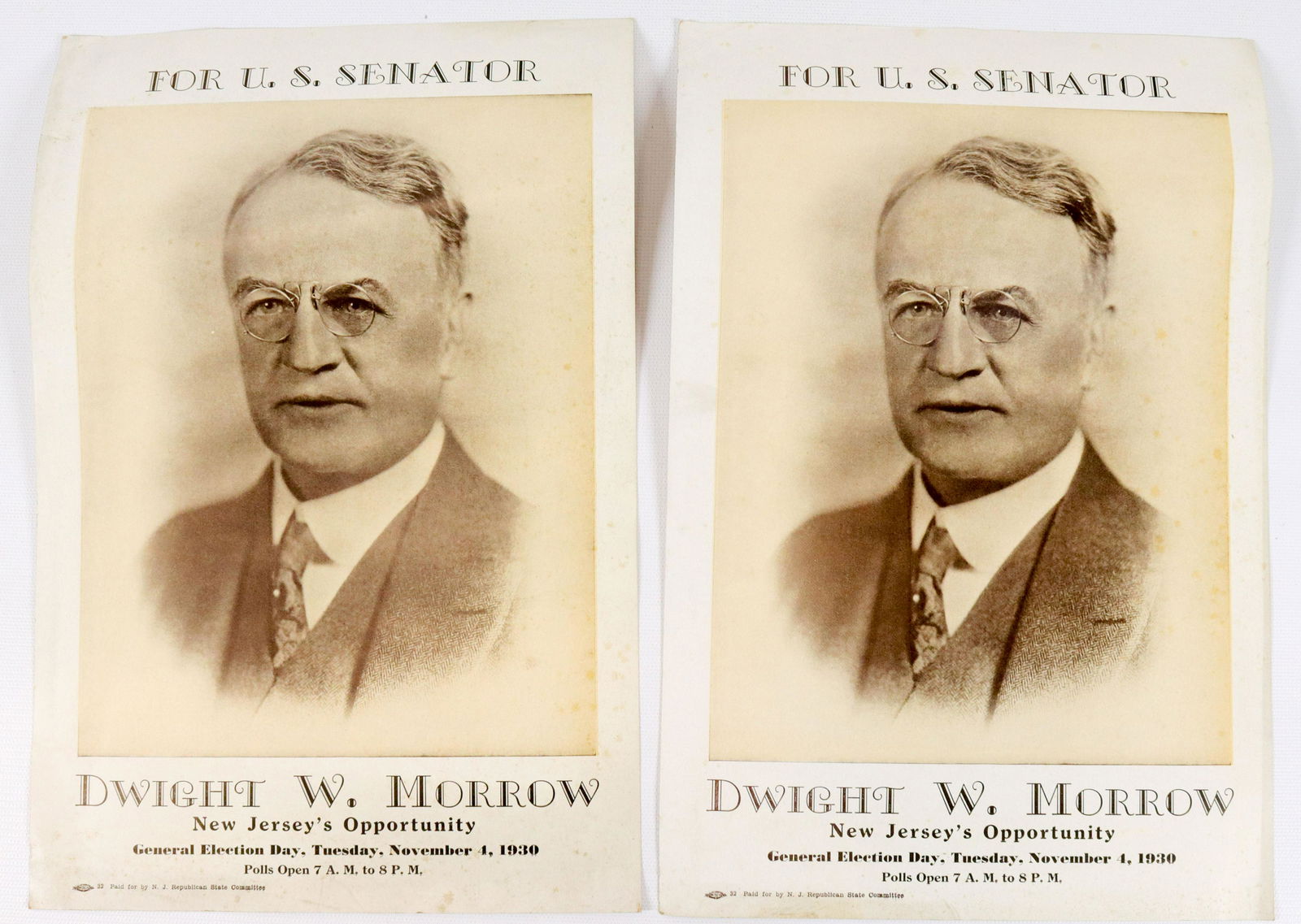 PAIR OF POLITICAL POSTERS (1 of 2)