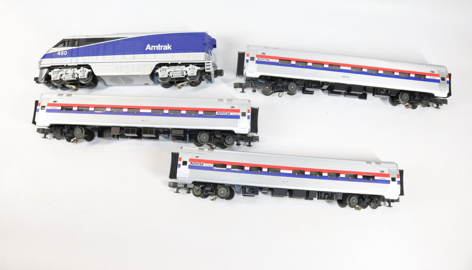 MIKES TRAIN HOUSE AMTRAK TRAIN SET (1 of 3)