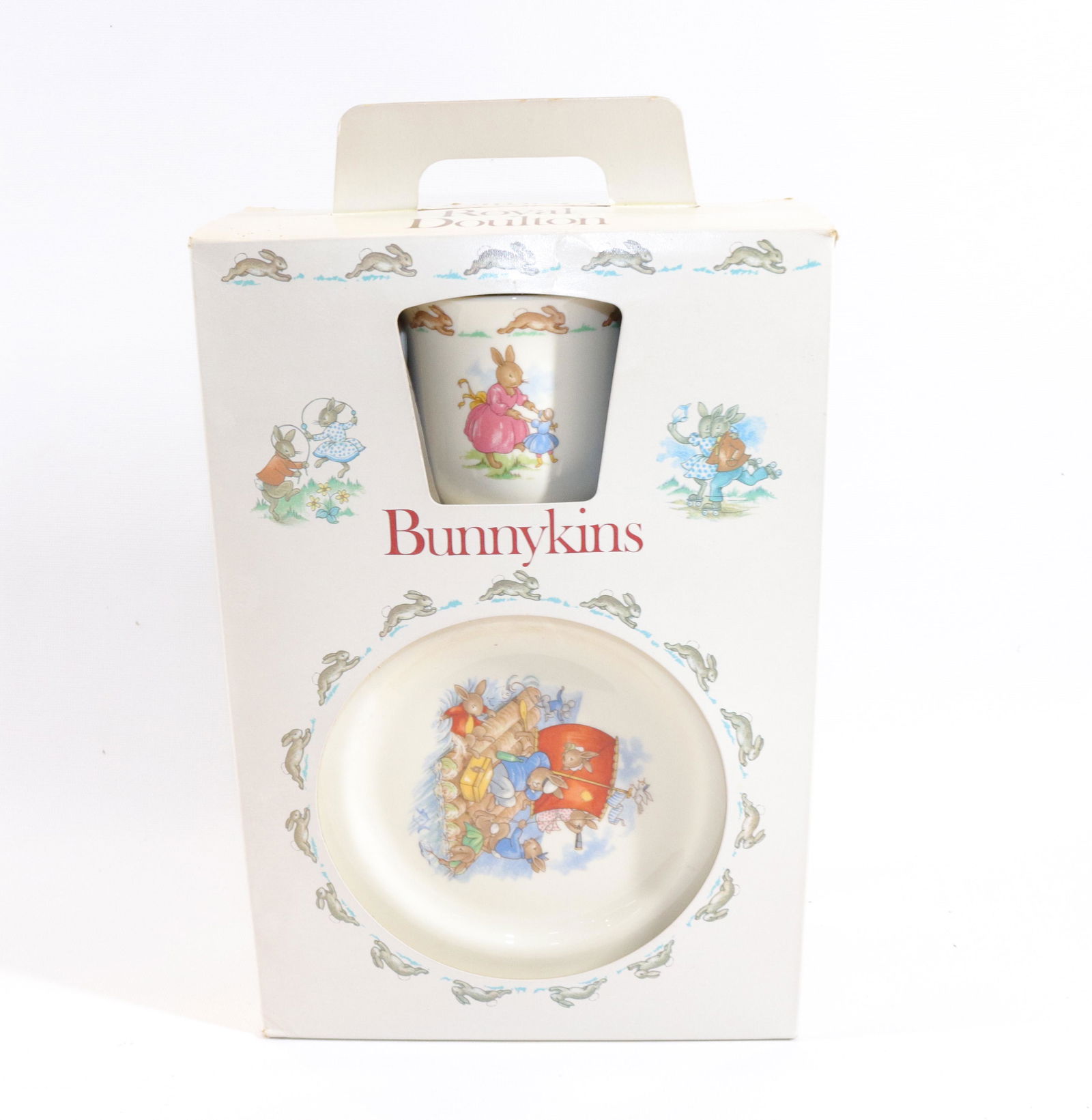 ROYAL DOULTON "BUNNYKINS" CHILDREN'S SET (1 of 3)
