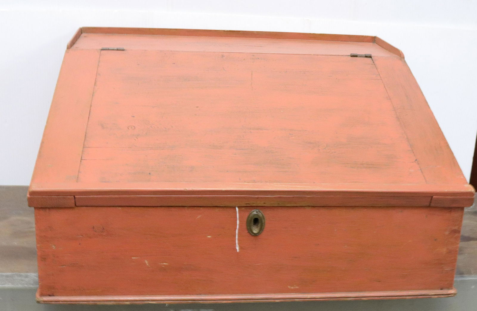 19TH C. PAINTED SLANT TOP DESK (1 of 5)