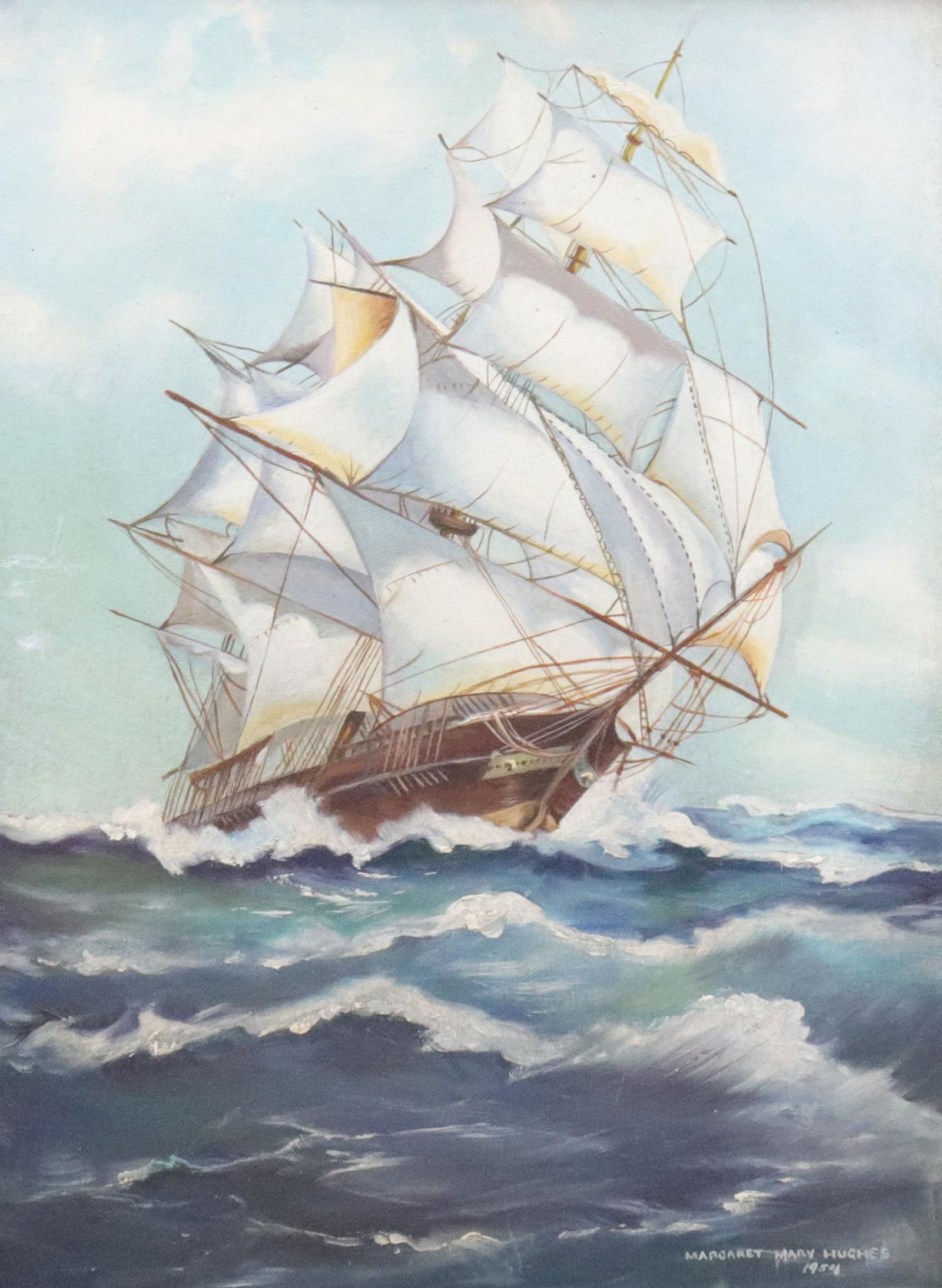 MARGARET MARY HUGHES OIL ON PANEL (1 of 4)