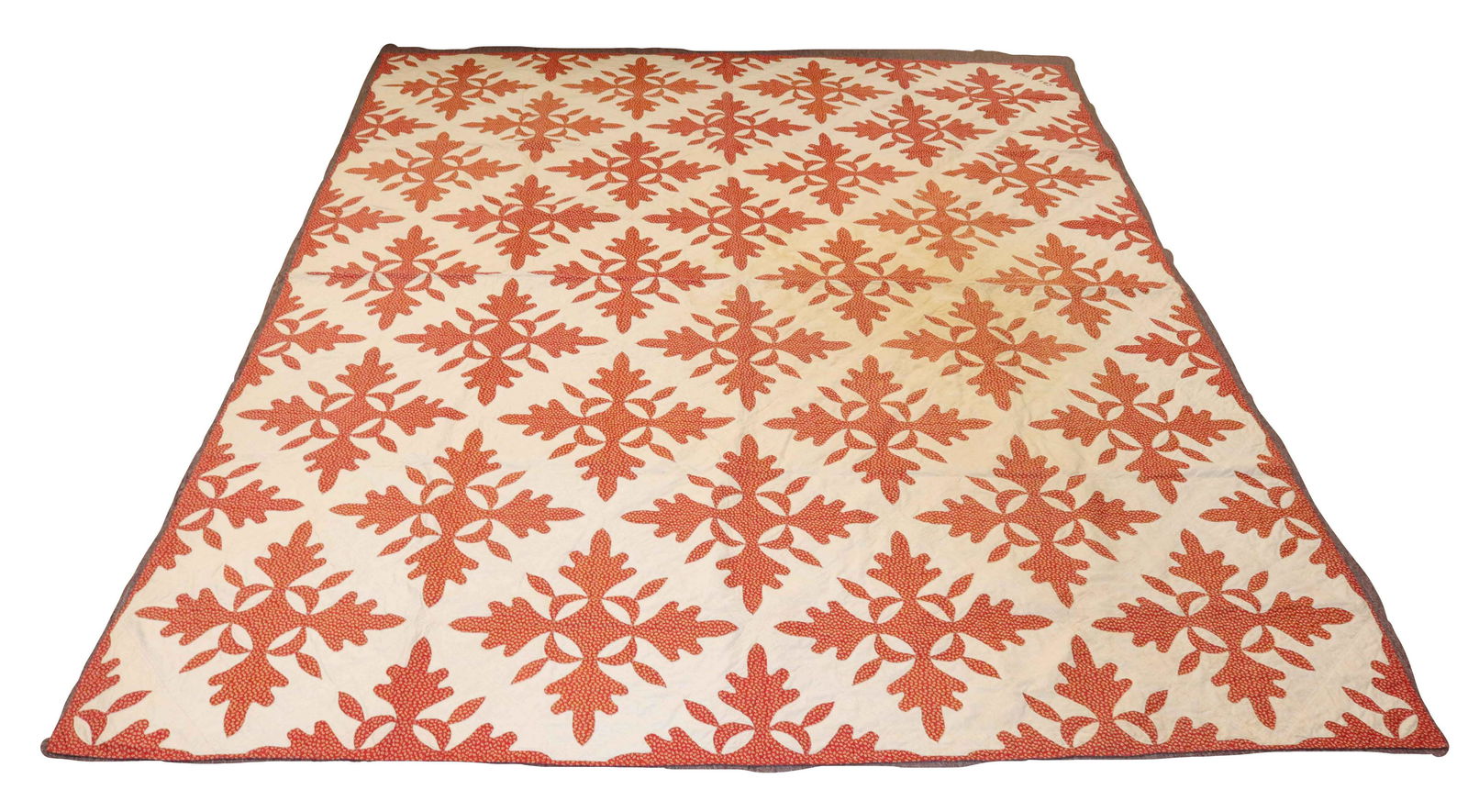 VINTAGE HAND STITCHED QUILT (1 of 5)