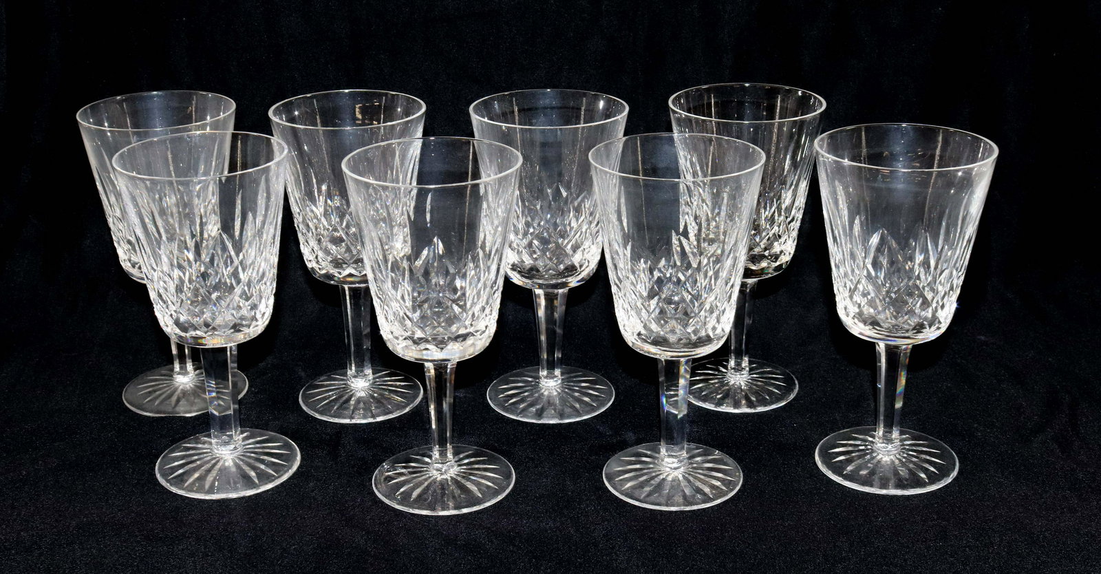 WATERFORD CRYSTAL STEMWARE LOT (1 of 2)
