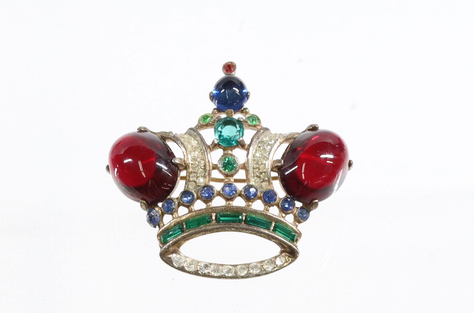 Trifari 2024 crown brooch