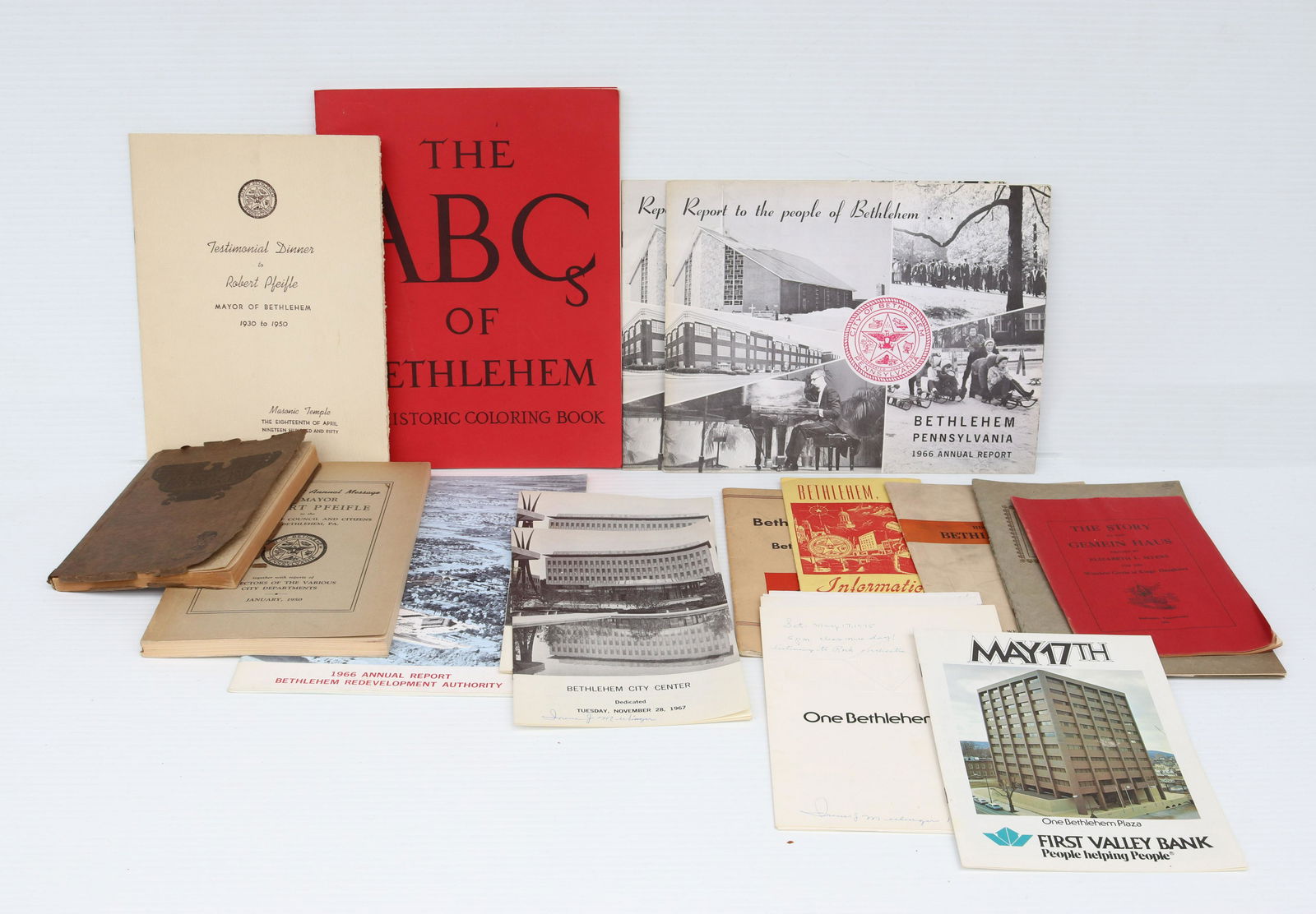 EARLY MORAVIAN AND BETHLEHEM EPHEMERA (1 of 3)