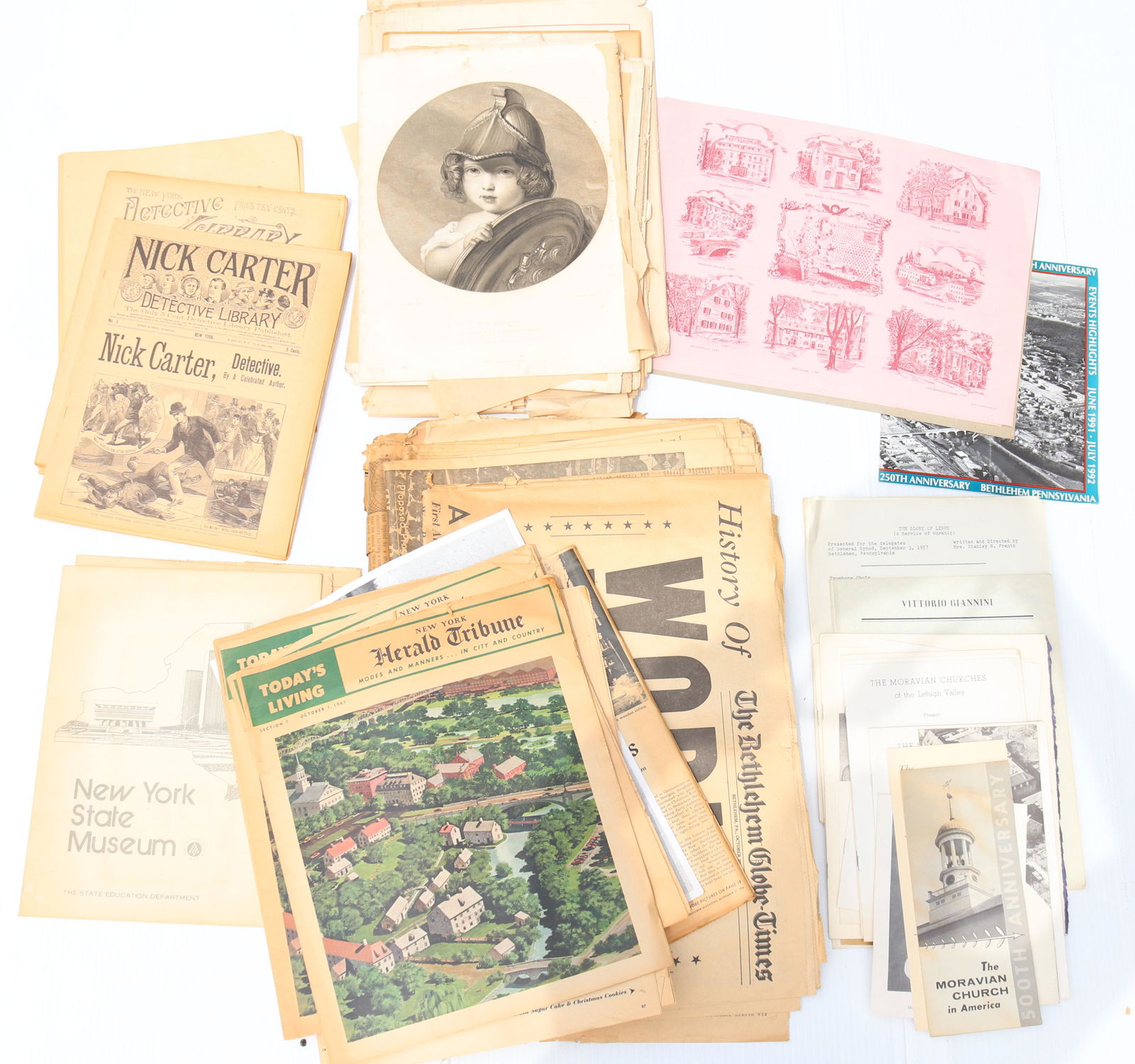 BETHLEHEM AND LOCAL EPHEMERA LOT (1 of 5)