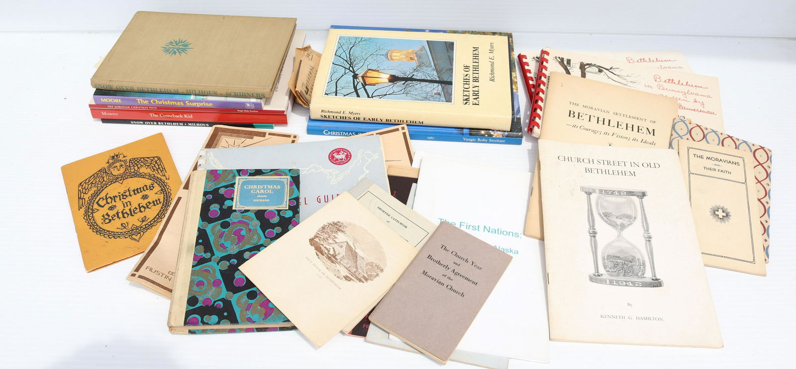 LOCAL BETHLEHEM BOOK LOT (1 of 4)