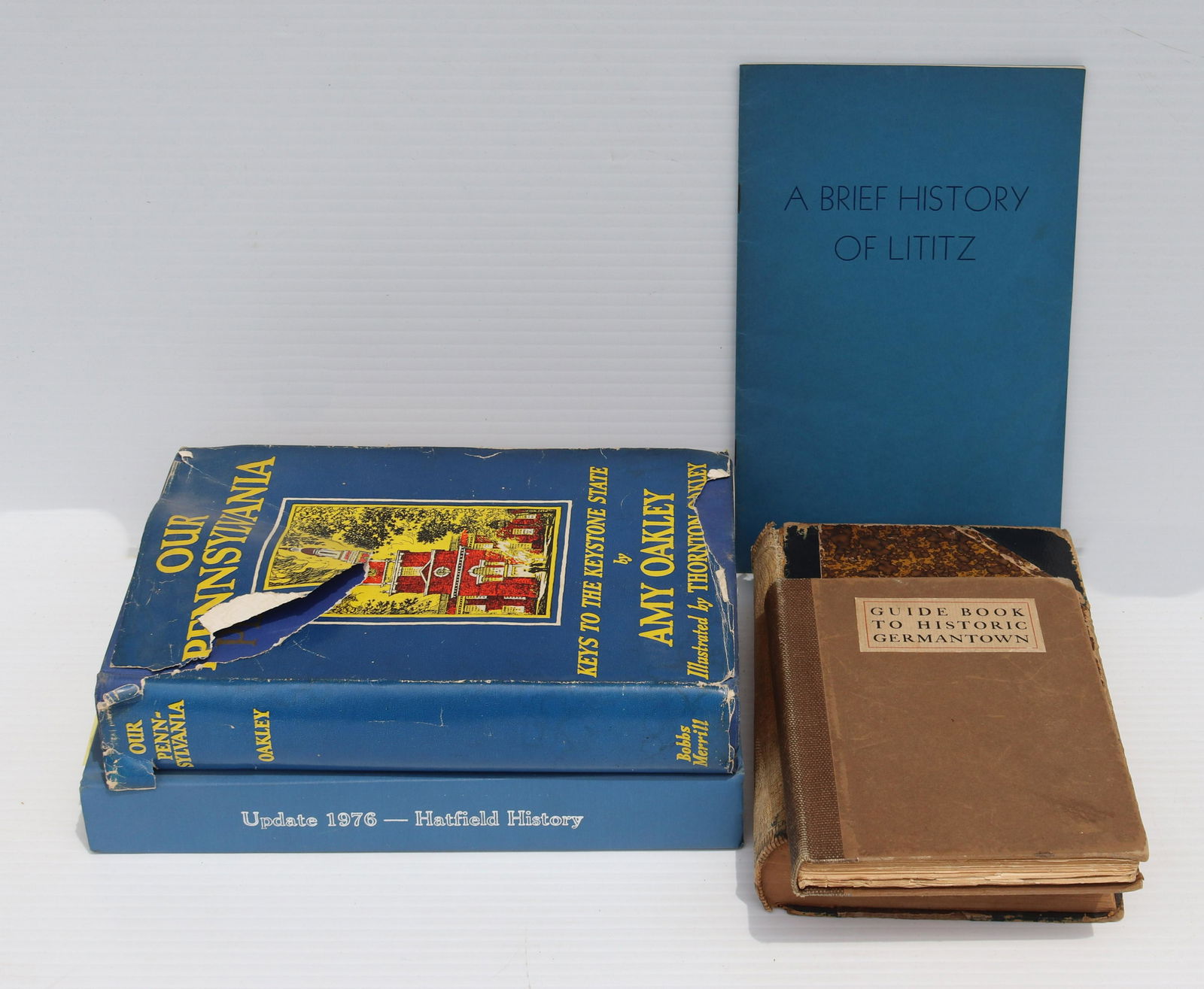 EARLY LITITZ AND GERMANTOWN BOOK LOT (1 of 3)