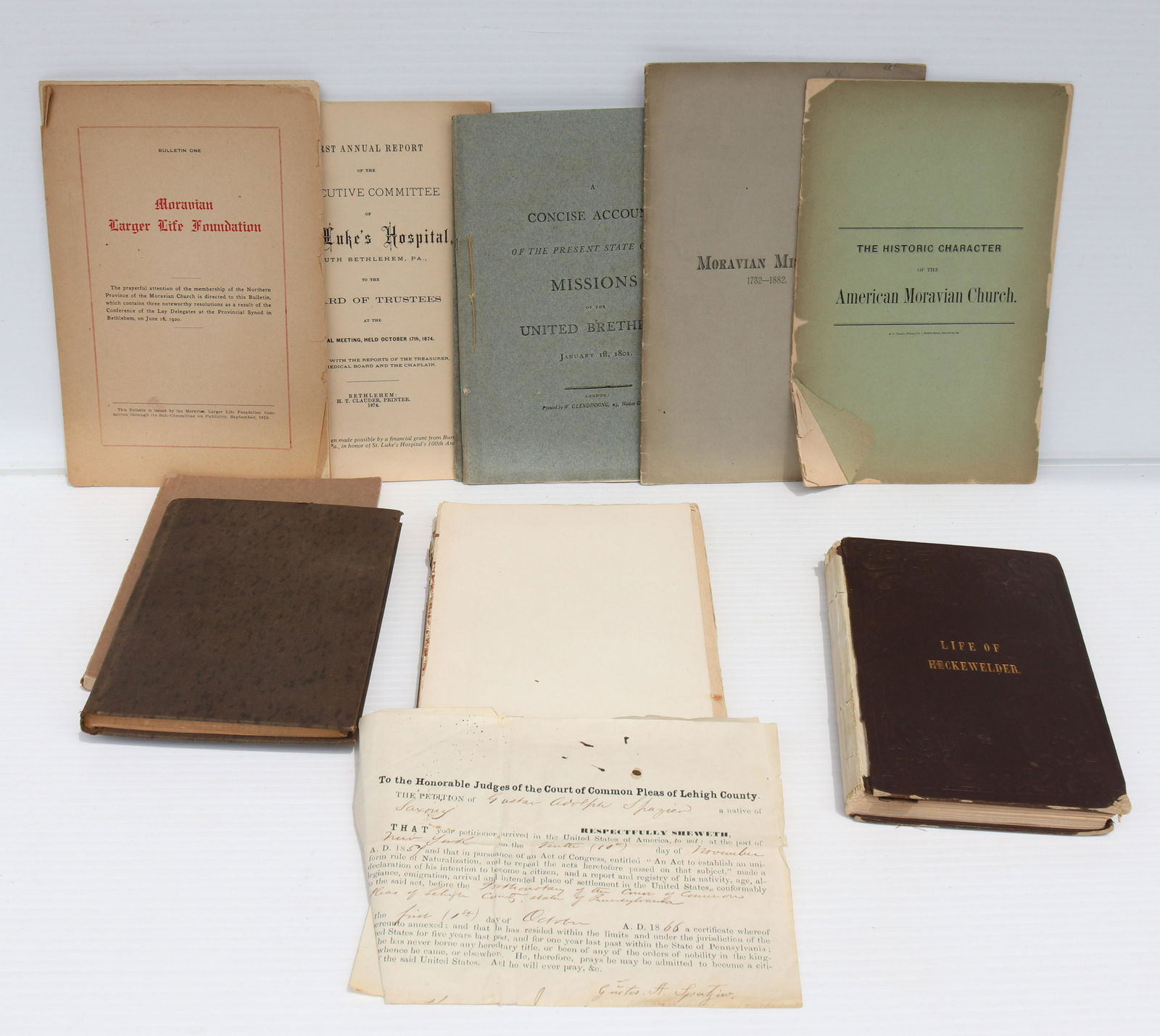 GROUP LOT OF ANTIQUE BOOKS (1 of 6)