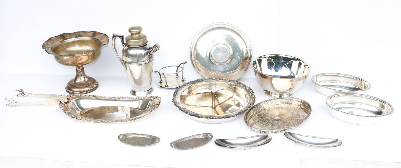 ANTIQUE SILVER PLATE LOT (1 of 1)