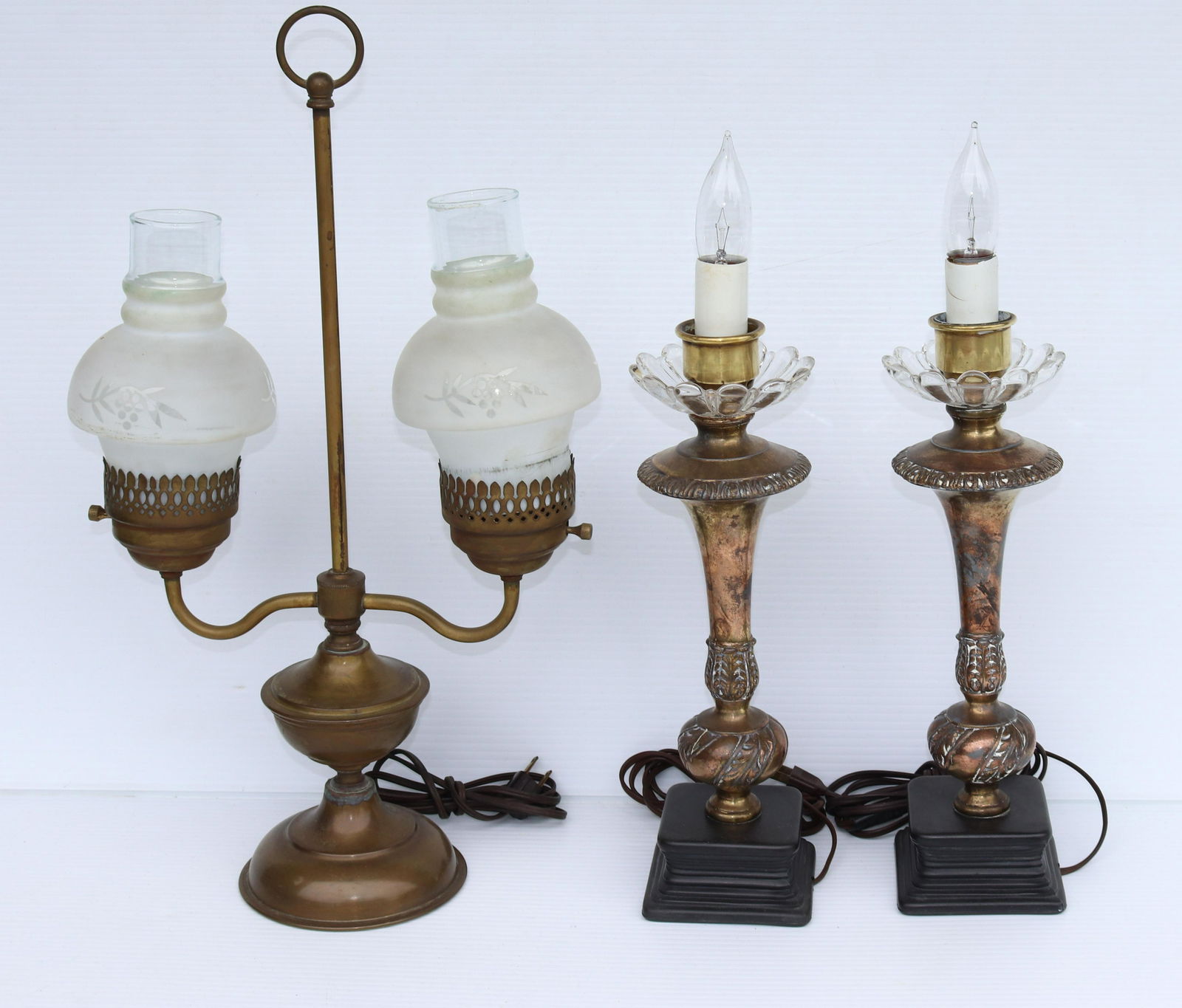 BRASS LAMP LOT (1 of 1)