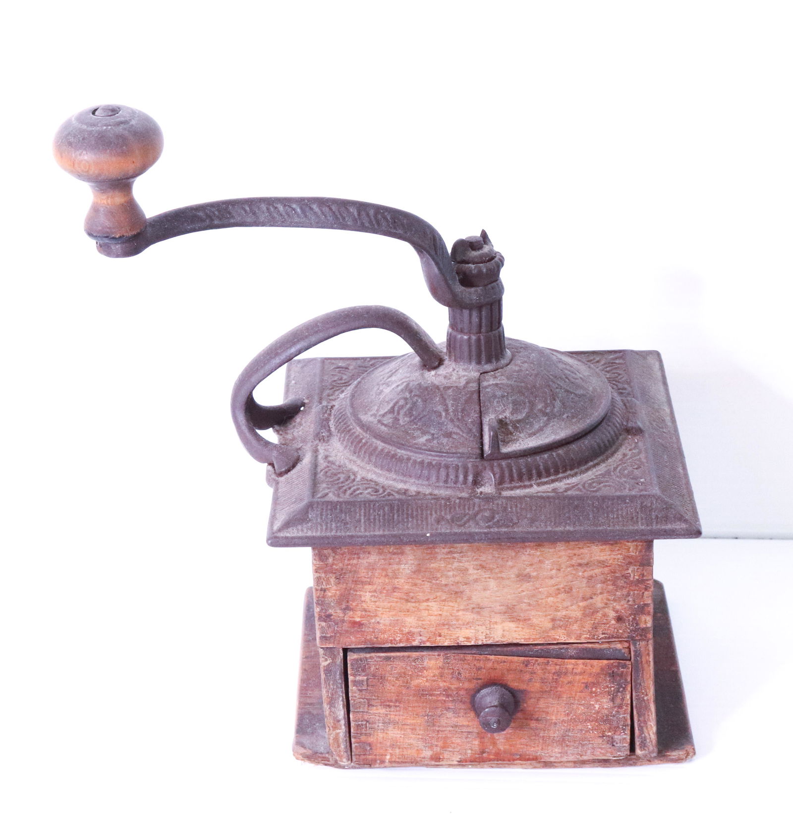 WOODEN COFFEE GRINDER (1 of 4)