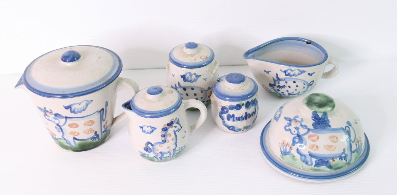 GROUP OF M.A. HADLEY POTTERY (1 of 3)