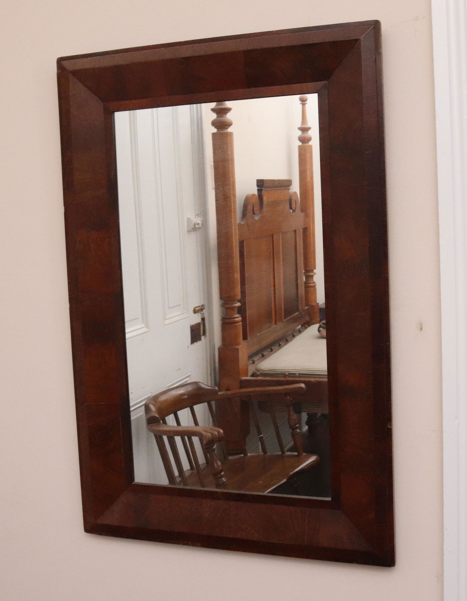 19TH CENTURY OGEE MIRROR (1 of 2)