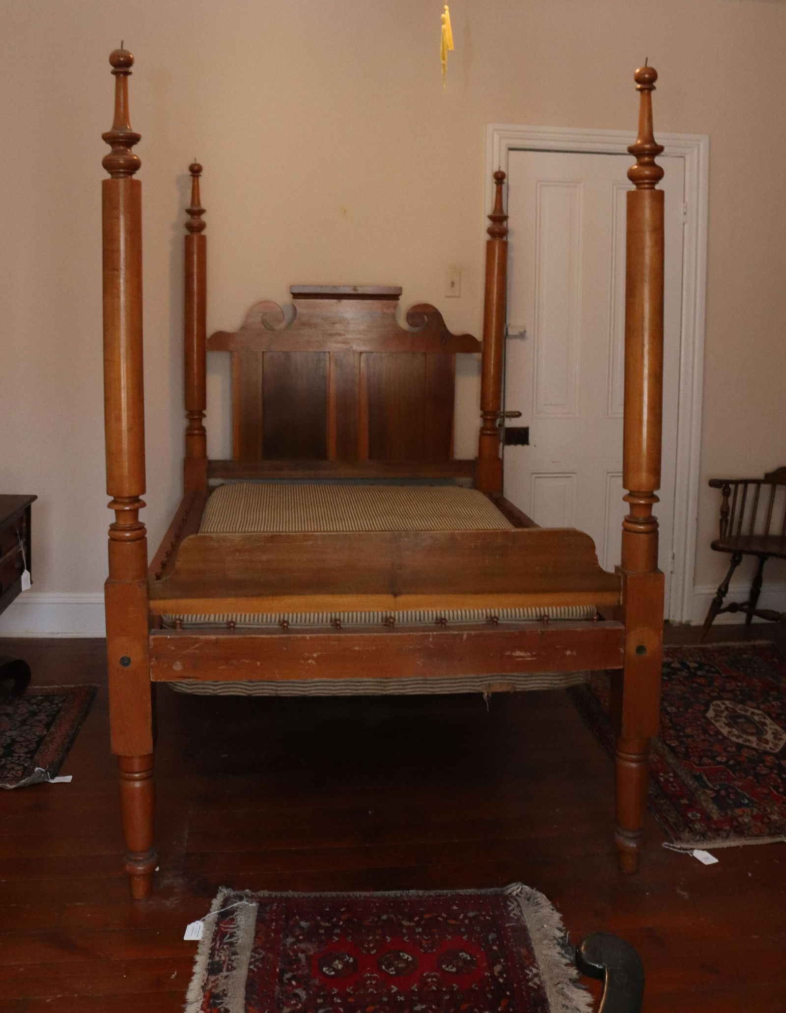 19TH CENTURY CHERRY 4 POSTER BED (1 of 2)