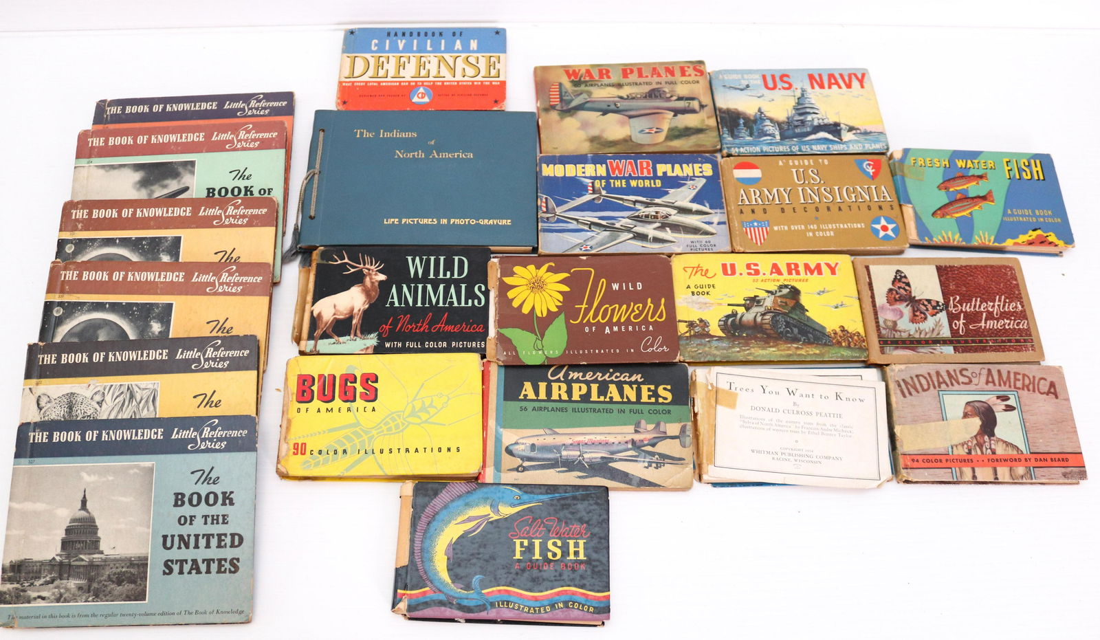 GROUP LOT OF VINTAGE BOOKS (1 of 1)