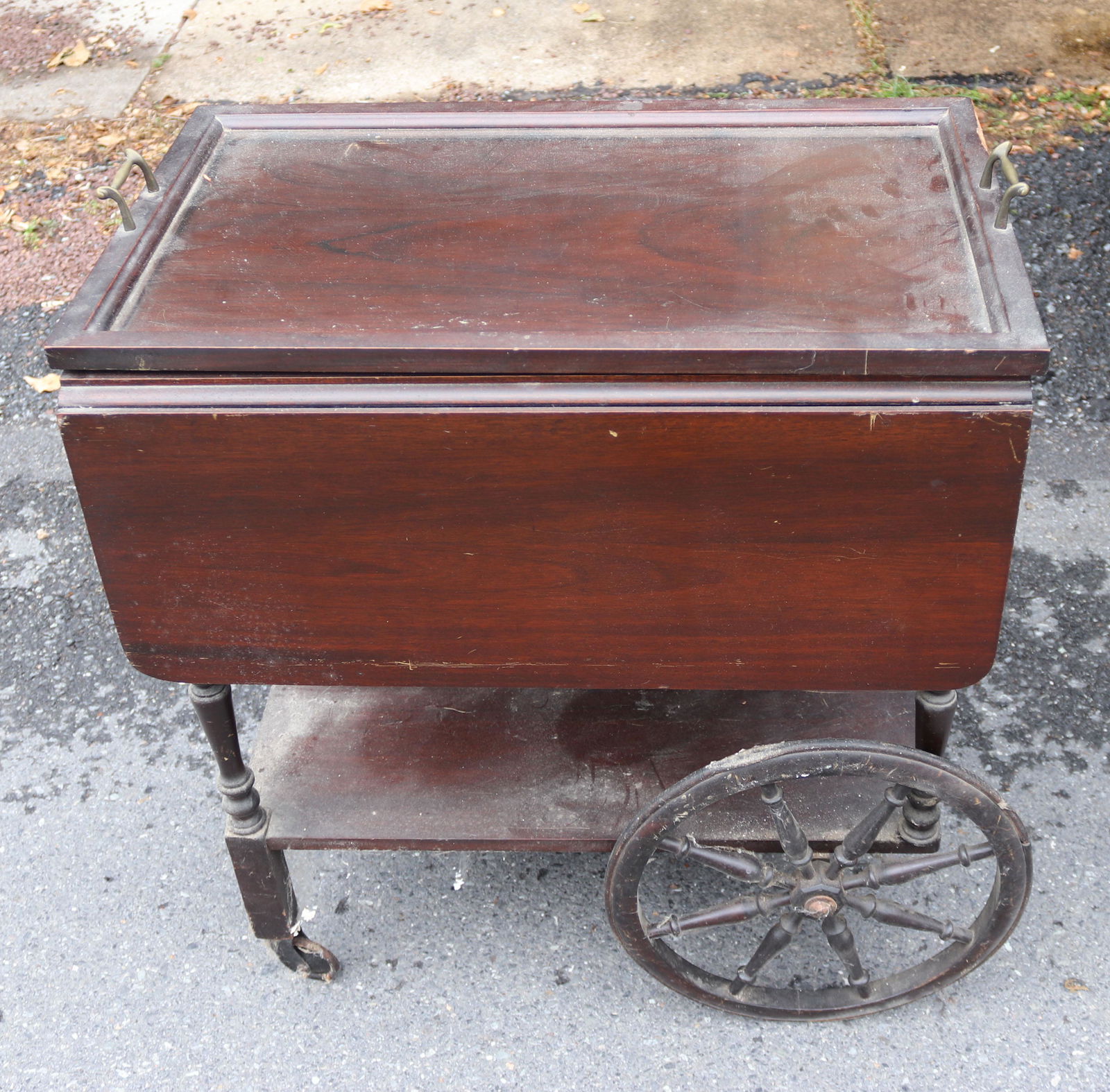 DROP LEAF TEA CART (1 of 3)