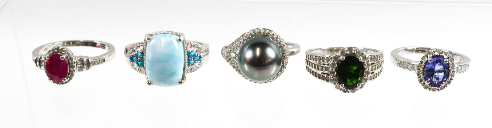 CONTEMPORARY STERLING SILVER JEWELRY GROUP (1 of 2)