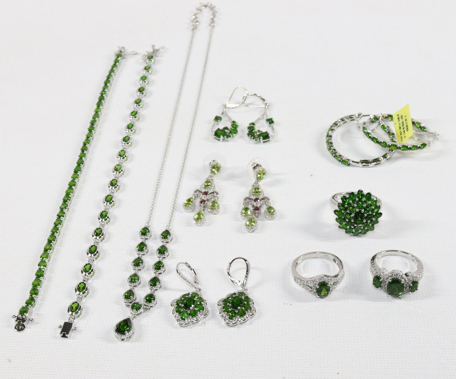 CONTEMPORARY STERLING SILVER JEWELRY GROUP (1 of 3)