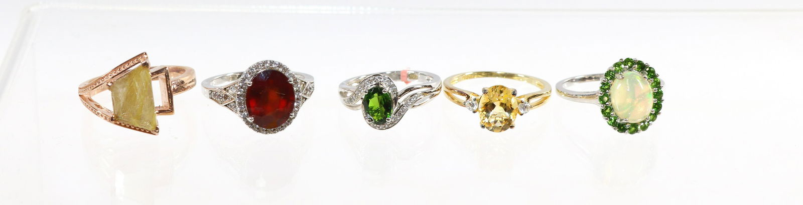 CONTEMPORARY STERLING SILVER JEWELRY RING LOT (1 of 2)