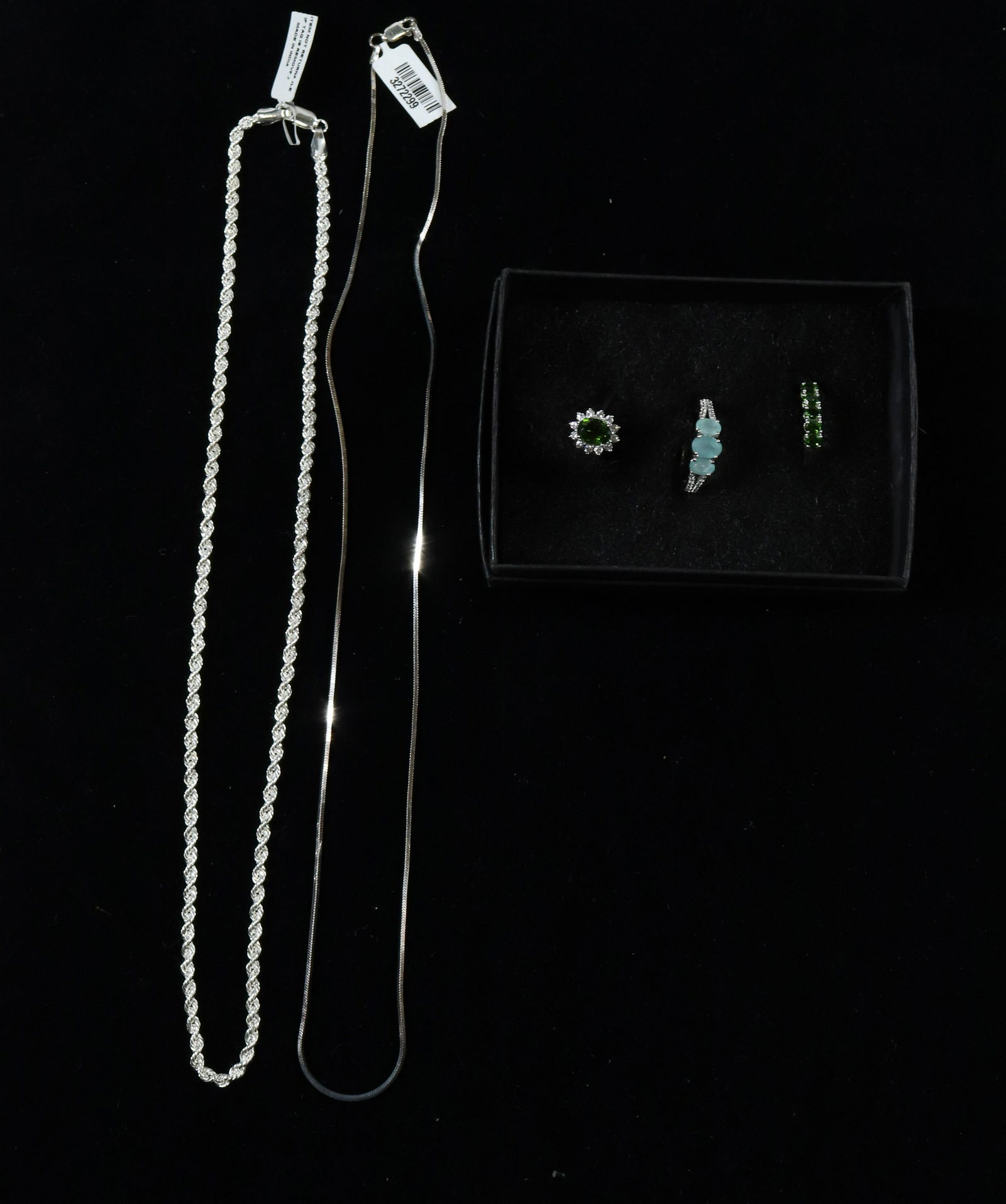 CONTEMPORARY STERLING SILVER JEWELRY LOT (1 of 1)