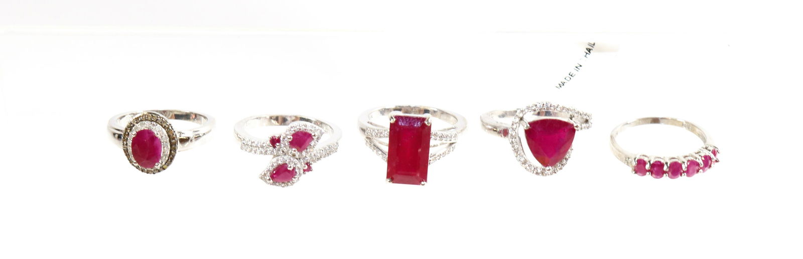 CONTEMPORARY STERLING SILVER RING LOT (1 of 2)