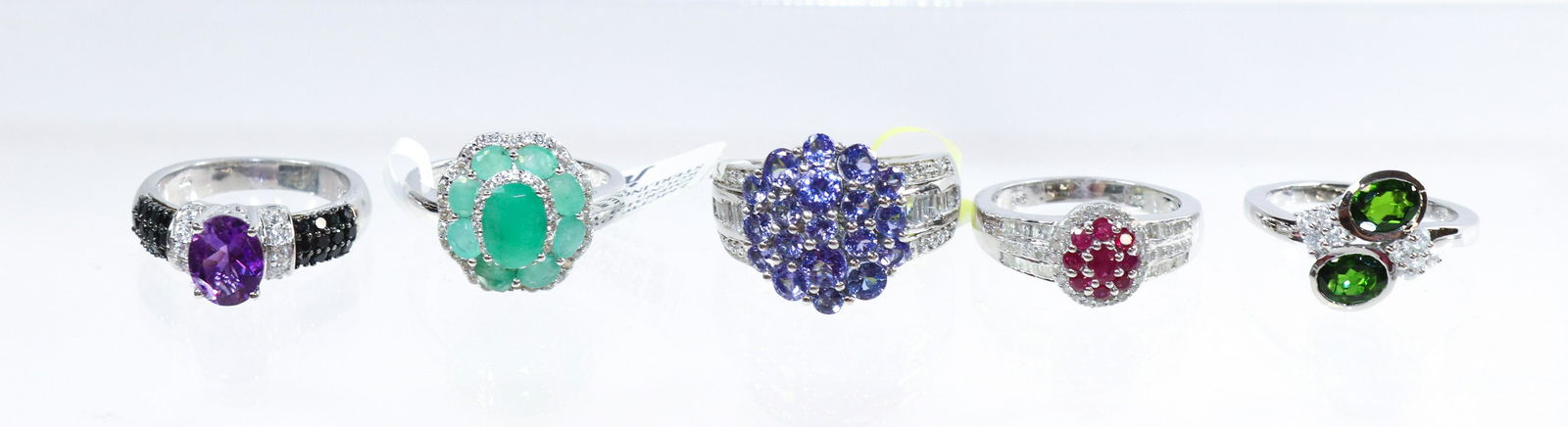 CONTEMPORARY STERLING SILVER RING LOT (1 of 3)