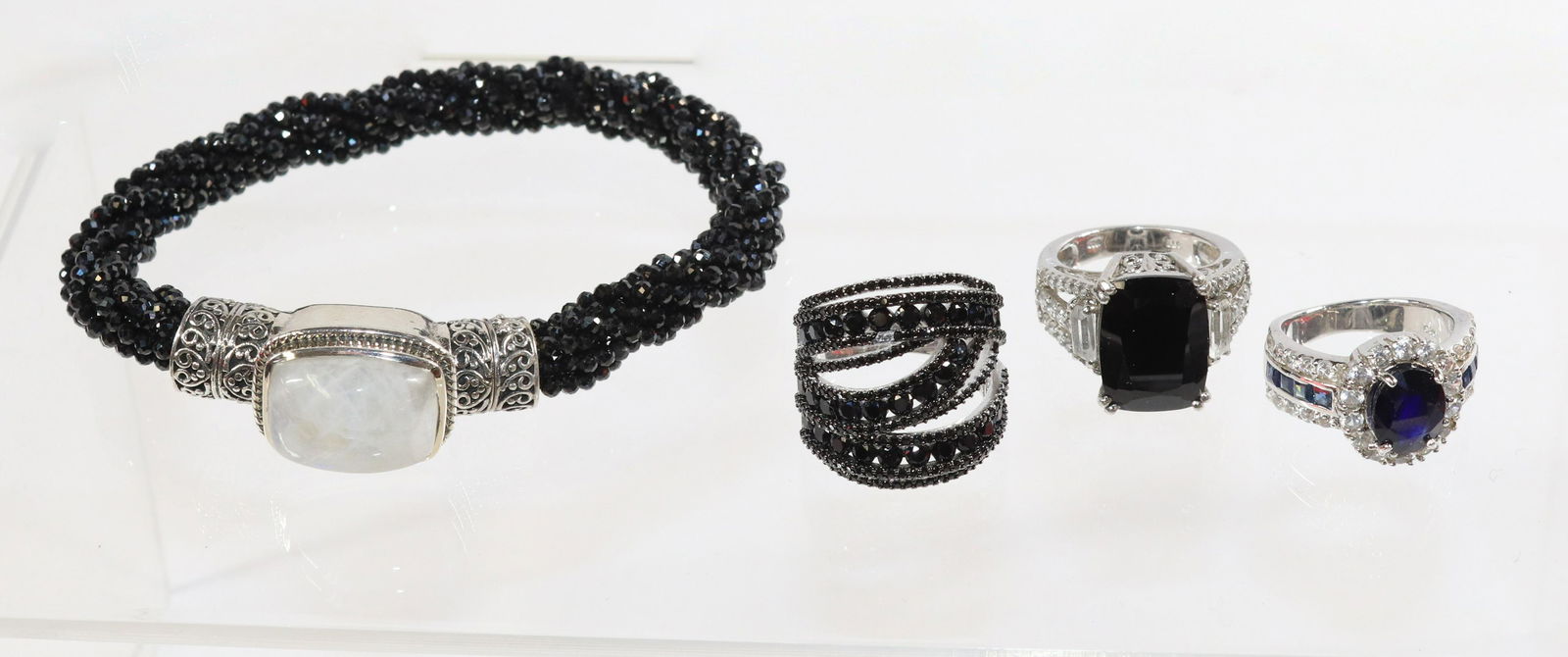 CONTEMPORARY STERLING SILVER JEWELRY LOT (1 of 2)