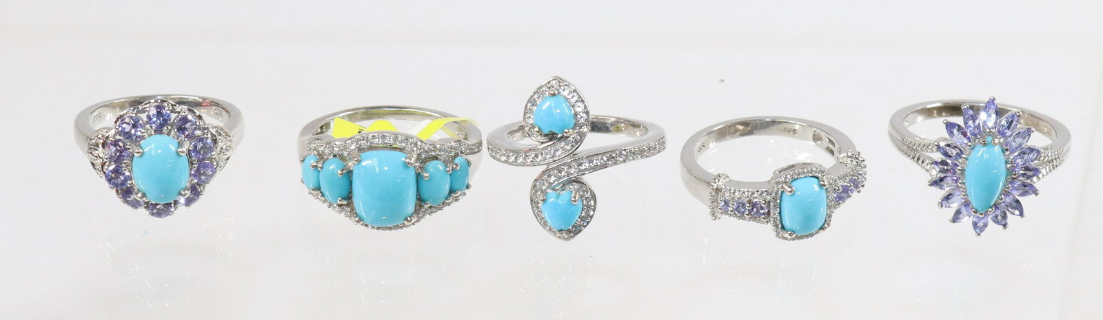 CONTEMPORARY STERLING SILVER RING LOT (1 of 2)