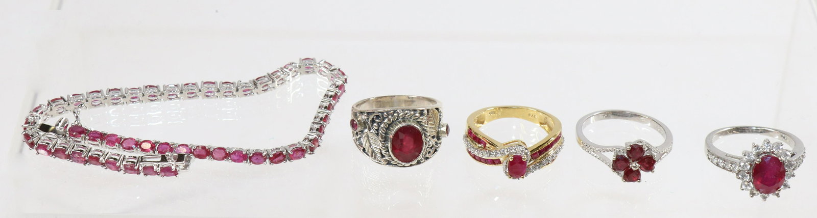 CONTEMPORARY STERLING SILVER JEWELRY LOT (1 of 2)