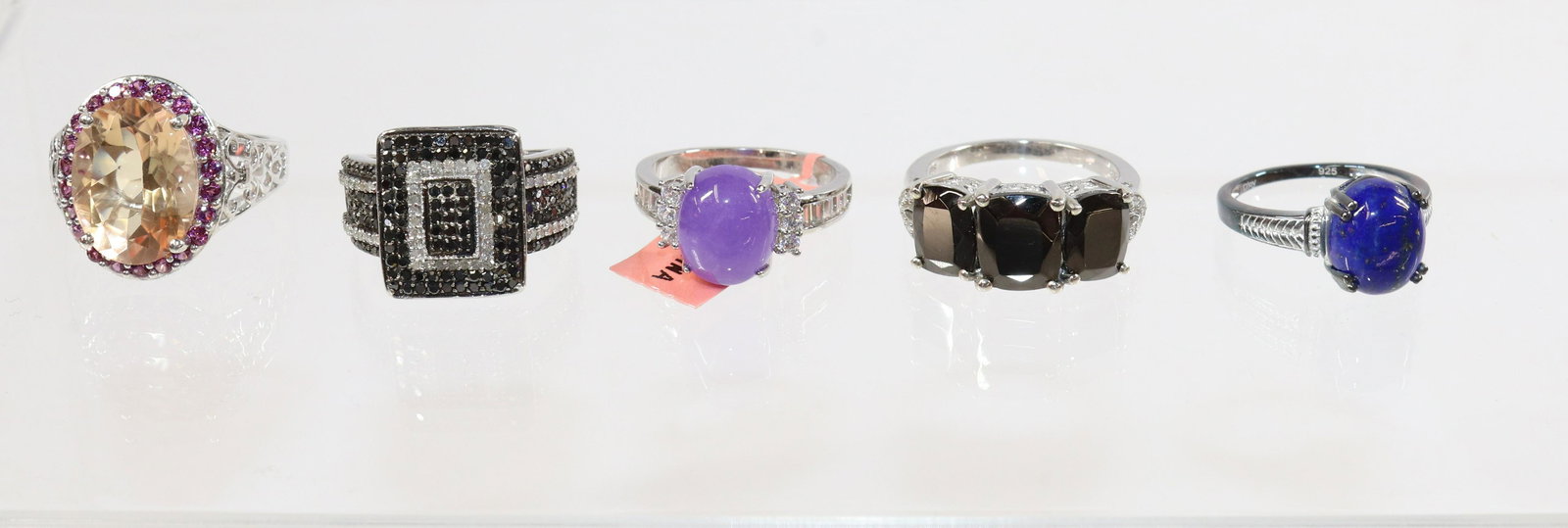 CONTEMPORARY STERLING SILVER RING LOT (1 of 2)