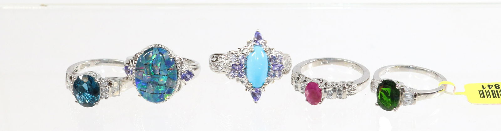 CONTEMPORARY STERLING SILVER RING LOT (1 of 2)