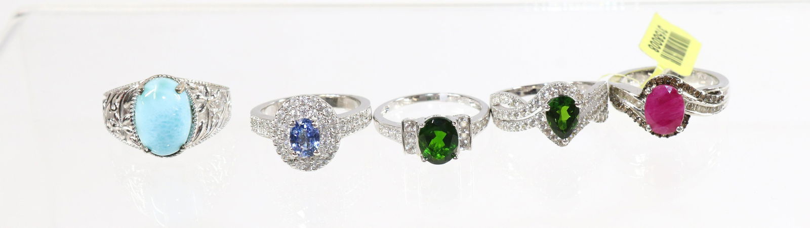 CONTEMPORARY STERLING SILVER RING LOT (1 of 2)