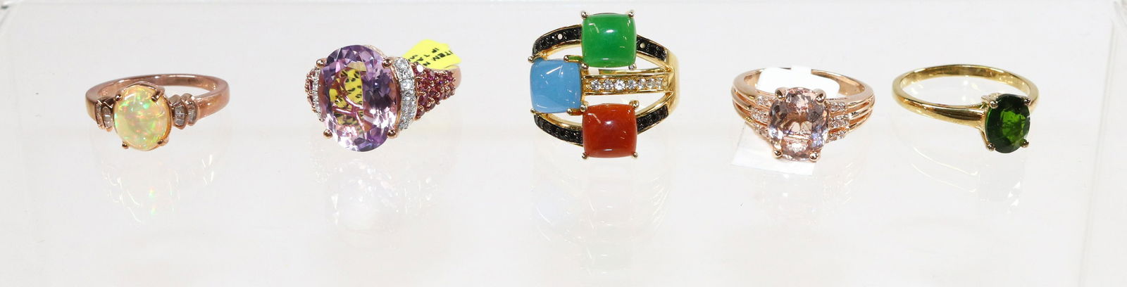 CONTEMPORARY STERLING SILVER RING LOT (1 of 2)