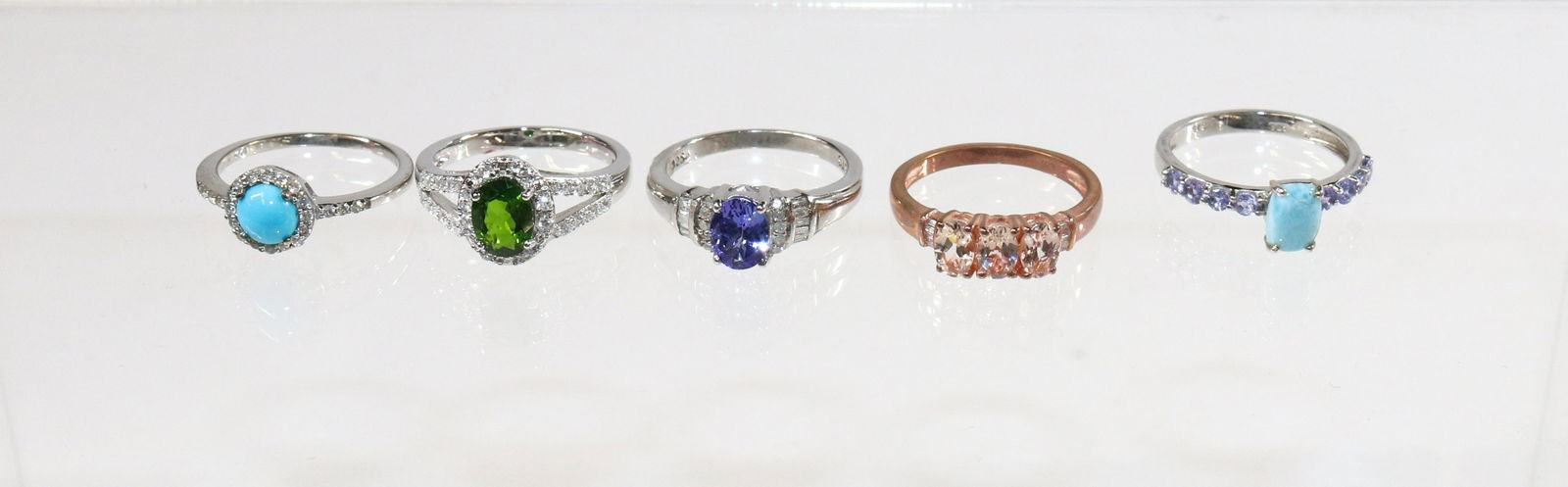 CONTEMPORARY STERLING SILVER RING LOT (1 of 2)