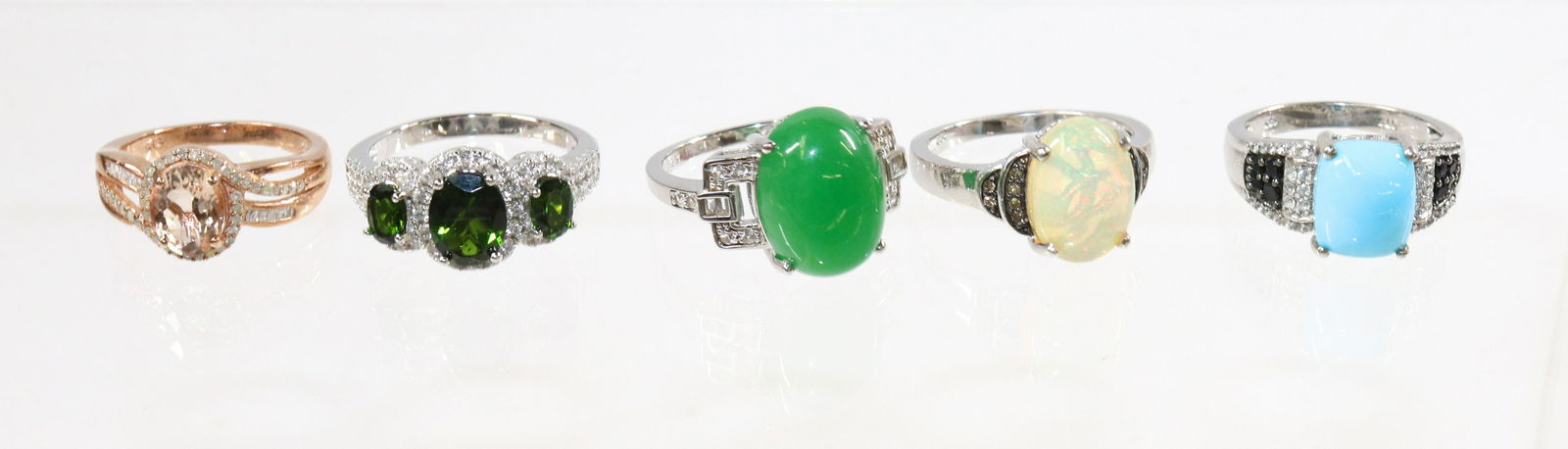 CONTEMPORARY STERLING SILVER RING LOT (1 of 2)