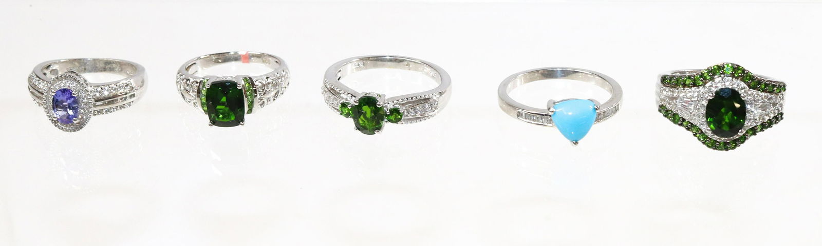 CONTEMPORARY STERLING SILVER RING LOT (1 of 2)