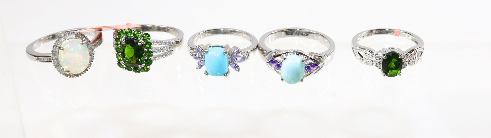 CONTEMPORARY STERLING SILVER RING LOT (1 of 2)