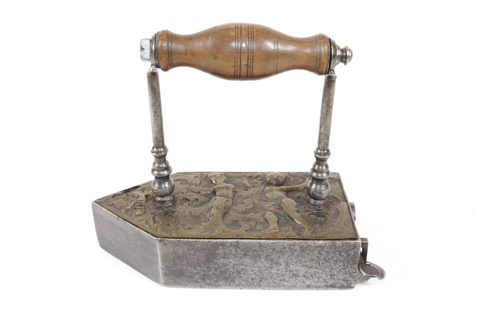 17th Century "Adam and Eve" Repousse Iron (1 of 4)